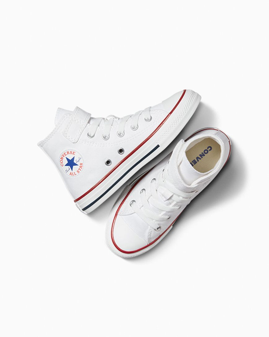 Girls' Converse Chuck Taylor All Star Easy-On High Top Shoes White / Beige | AU CE486F